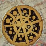 Questo è un esempio della mia prima crostata preparata con le miscele pronte!